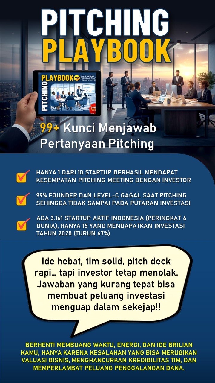 Pitching Playbook (KAMUS SUKSES TANYA-JAWAB PRESENTASI NEXT LEVEL PITCHING)