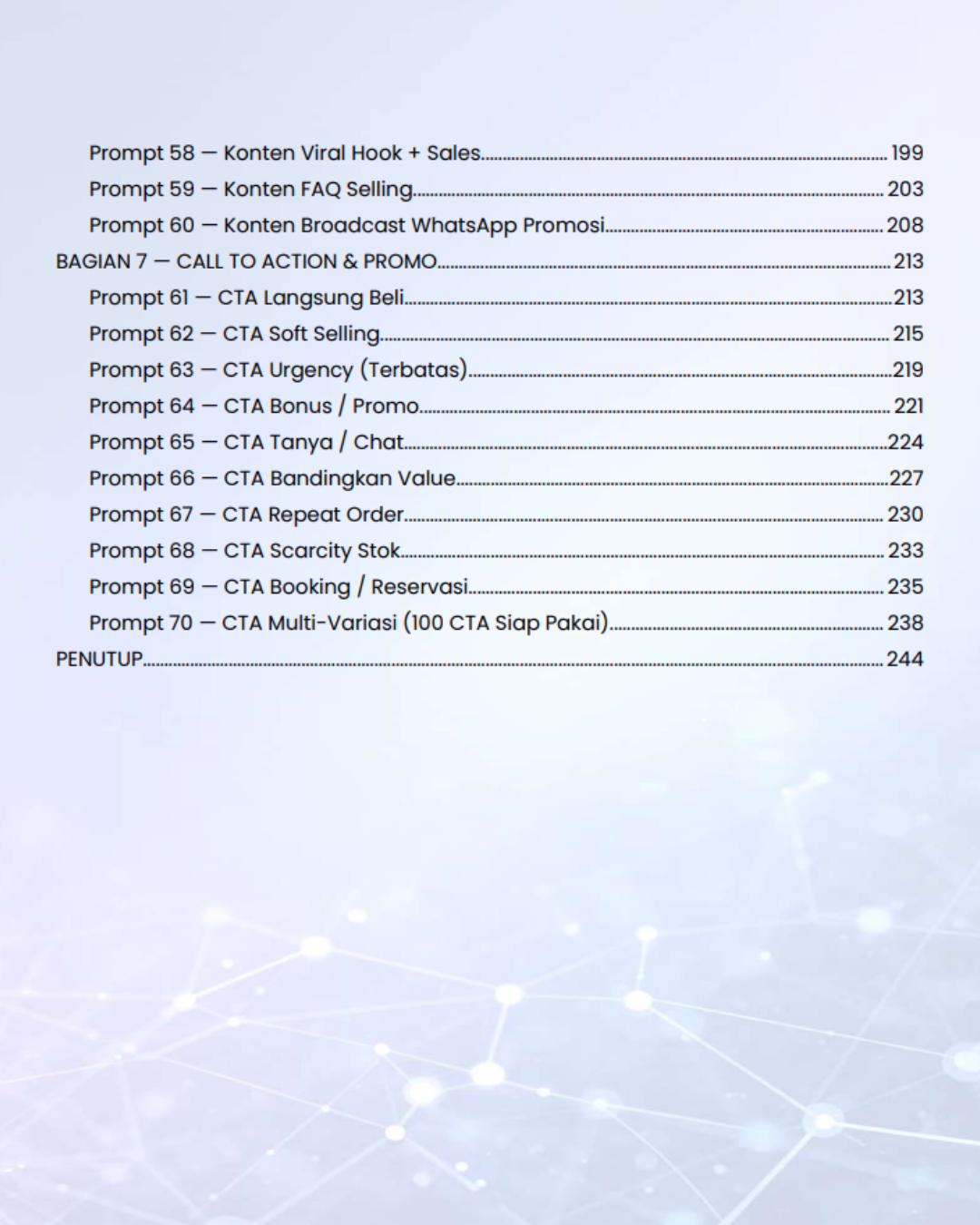 [EBOOK] RAHASIA JUALAN ERA DIGITAL: 70 Prompt AI yang bisa bikin Usaha Kamu Melesat!