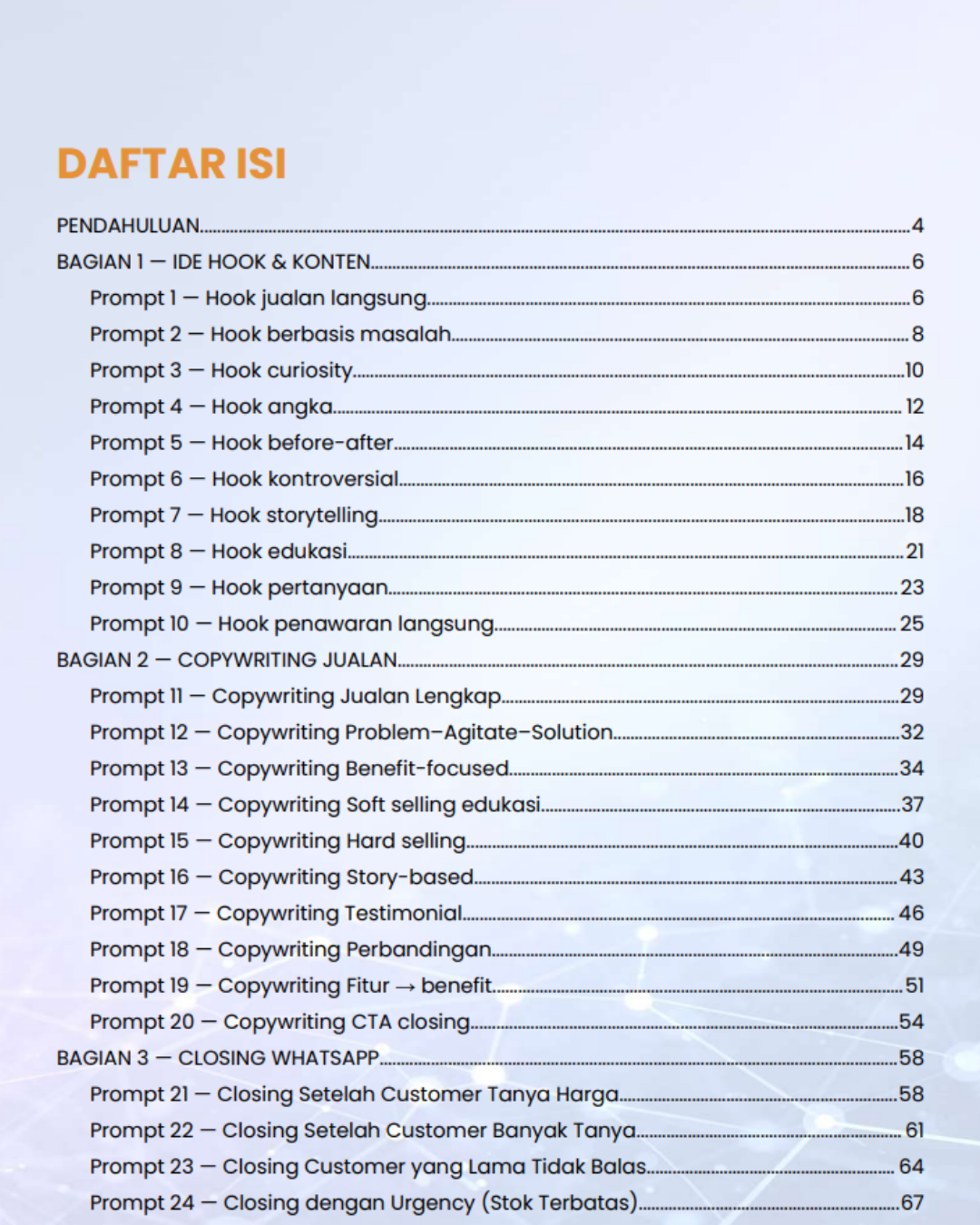 [EBOOK] RAHASIA JUALAN ERA DIGITAL: 70 Prompt AI yang bisa bikin Usaha Kamu Melesat!